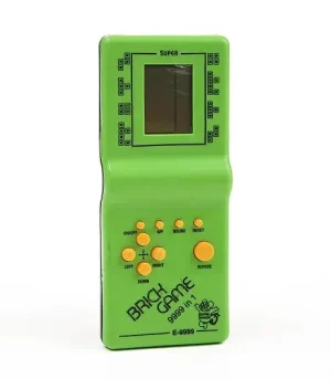 BRICK-GAME-Jeu-de-poche-RS-99-9999-jeux-melange-Vert